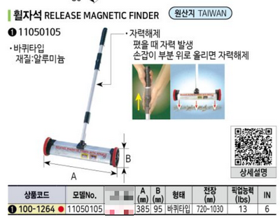 Dụng cụ hút đinh có nam châm Smato Korea (2021.08.19 <br /> Order )